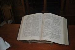 The Bible at Ross Memorial